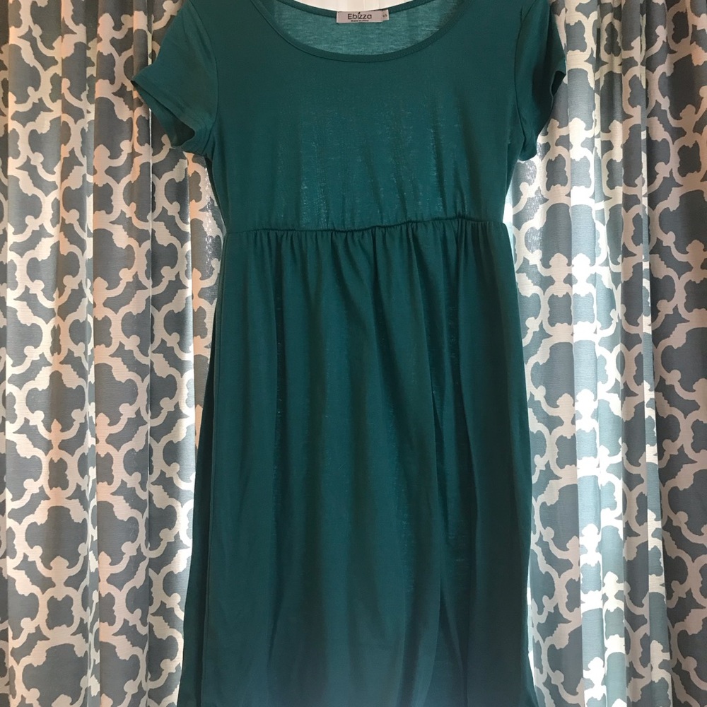 Blue dress